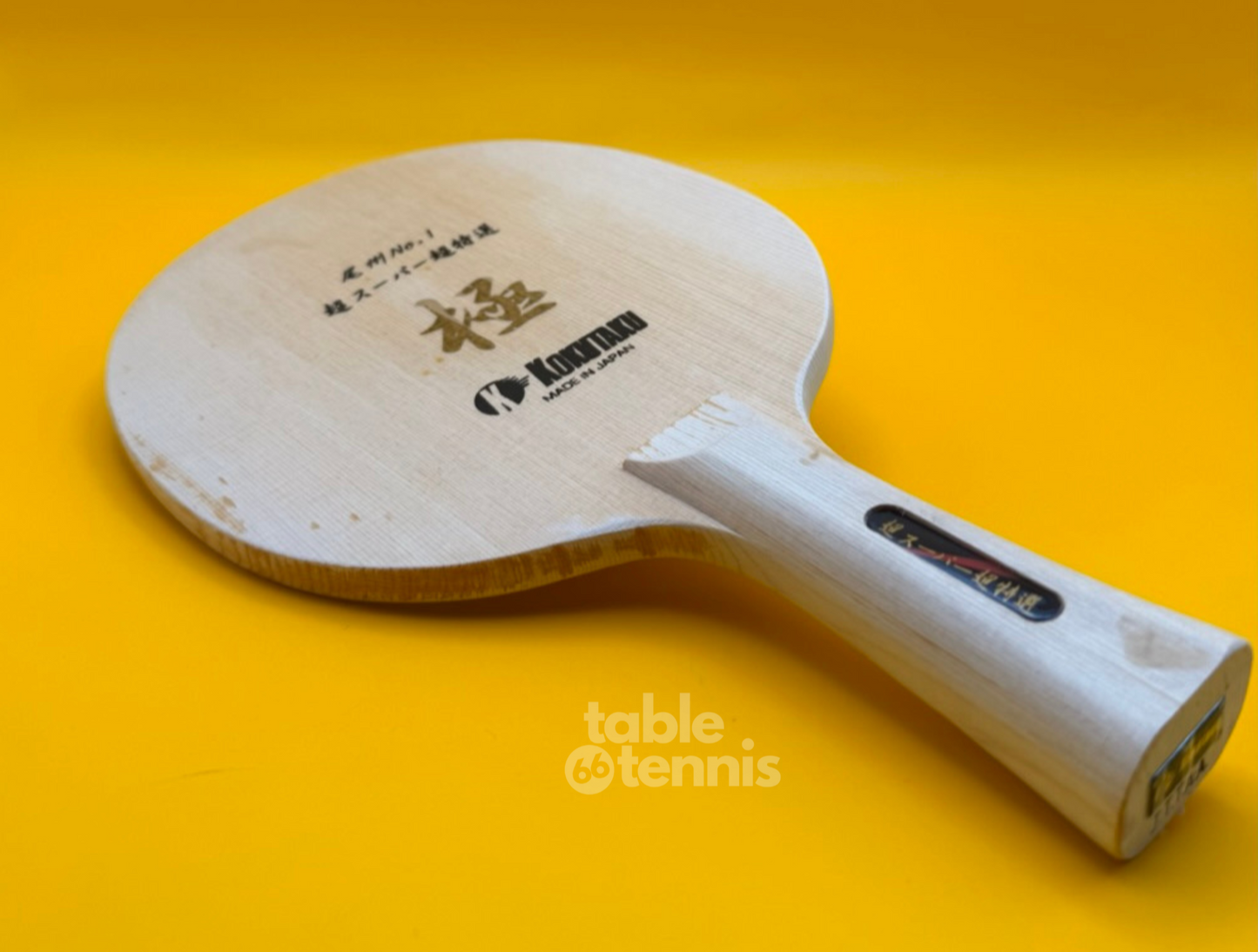 Kokutaku Kyoku (極) – Super Excellent Racket – Single Ply Hinoki – FL Handle