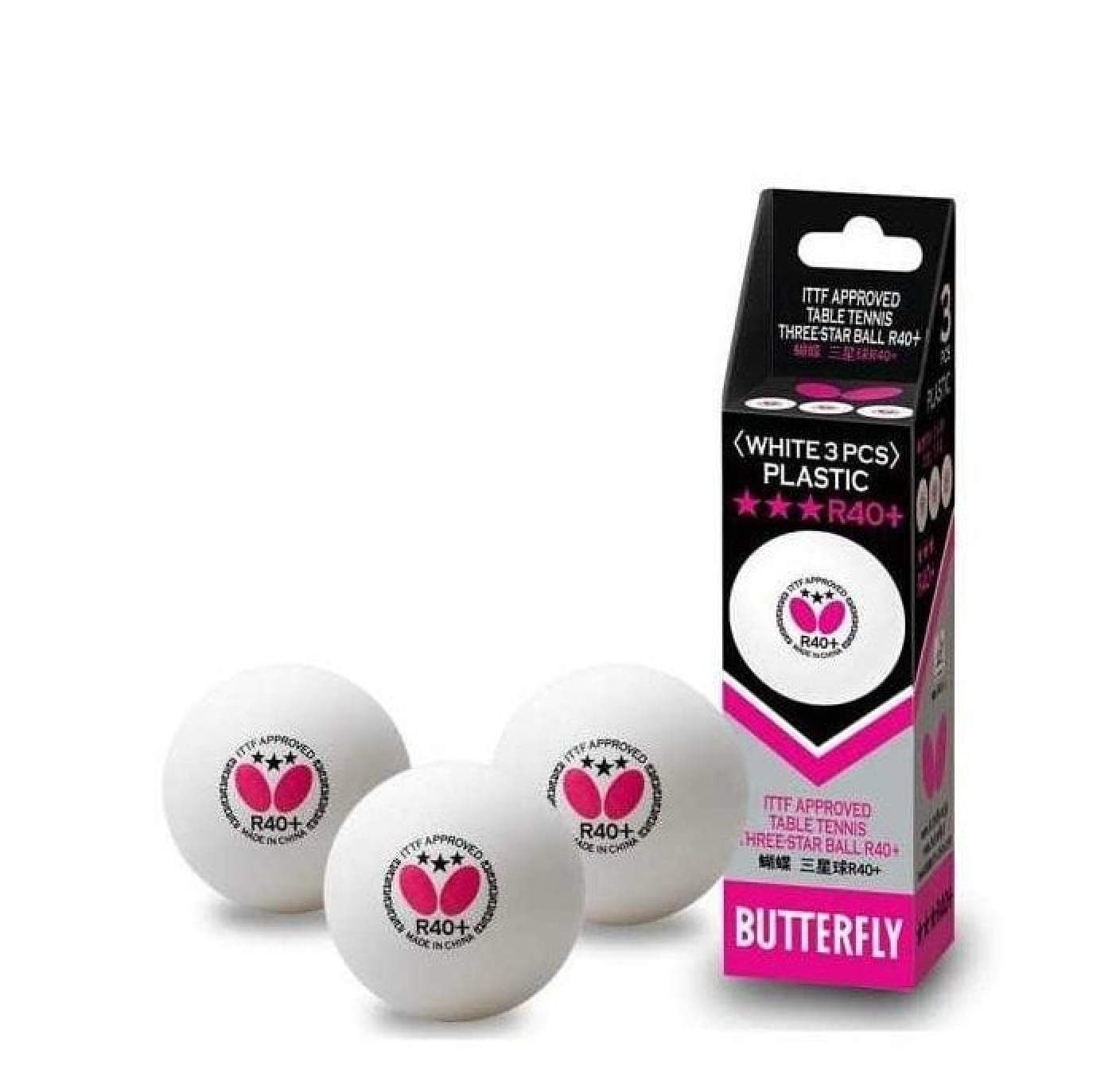 Butterfly R40+ Table tennis Balls