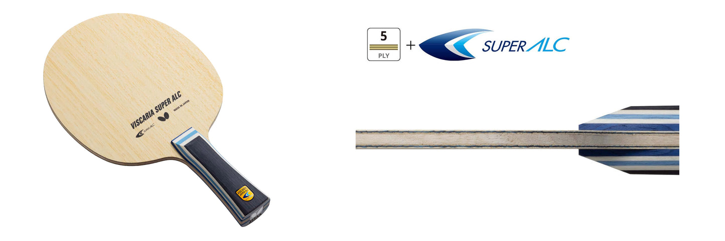 Butterfly Viscaria Super ALC Table tennis Blade FL